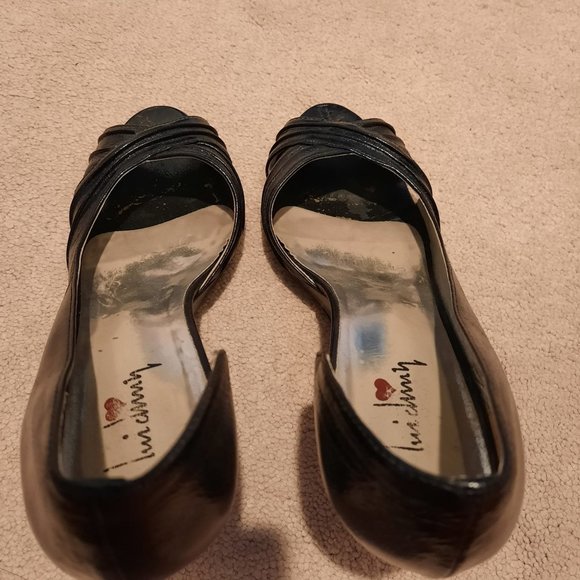 Luichiny Black Wedges - Size 8 - Picture 2 of 4